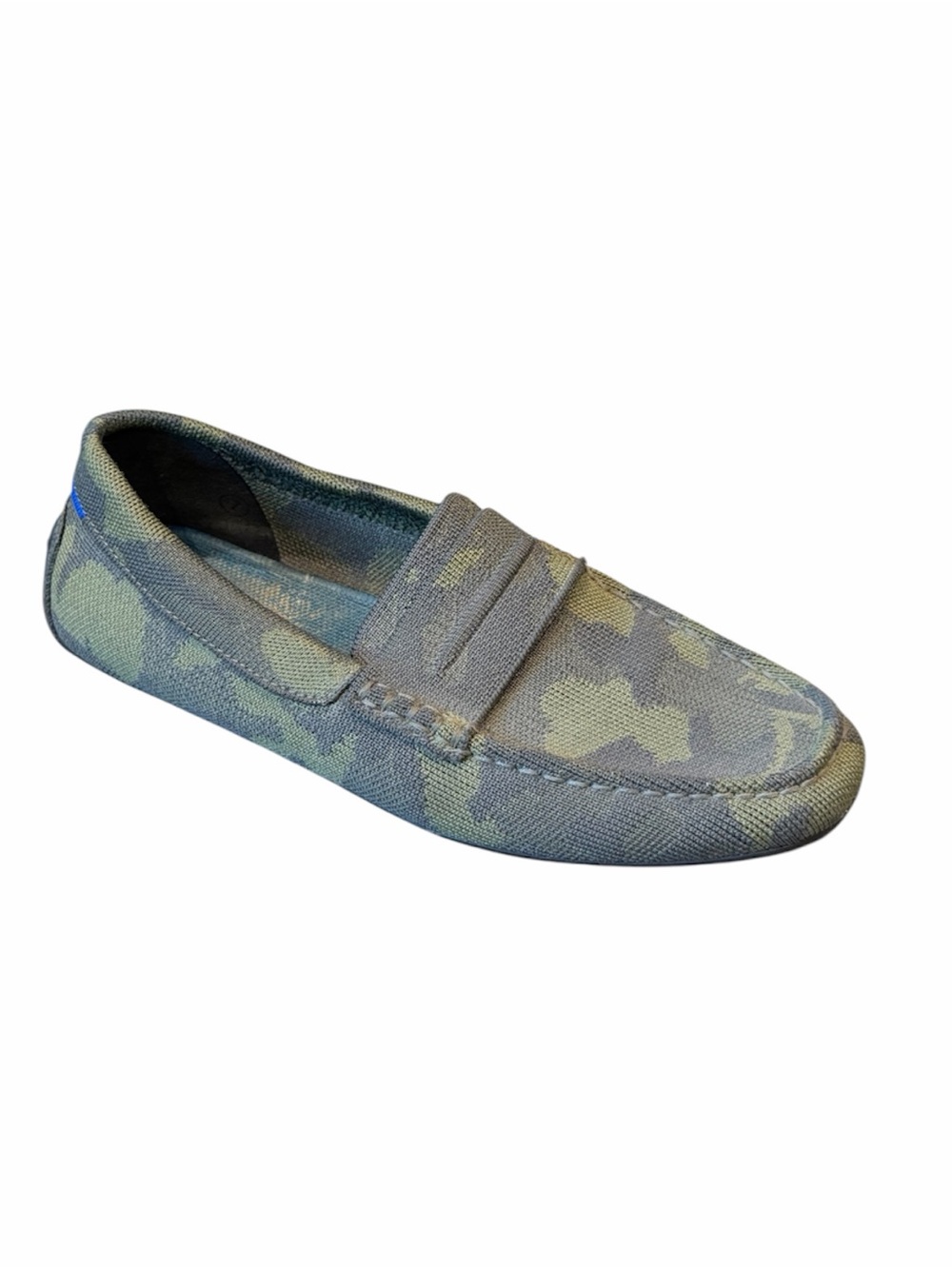 Rothy’s Women’s The Driving Loafer Spruce Forrest Camouflage Camo Washable 7